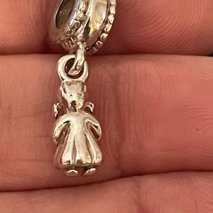 Pandora Authentic pandora 925 sterling silver hanging girl charm